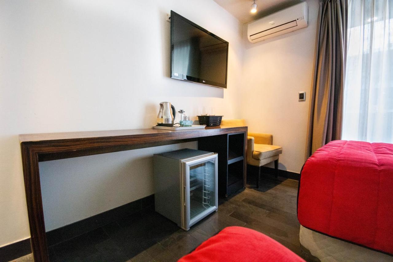 Tribeca Twin Room - Studio With Pool, Wifi, Ac Santiago de Chile Exteriér fotografie