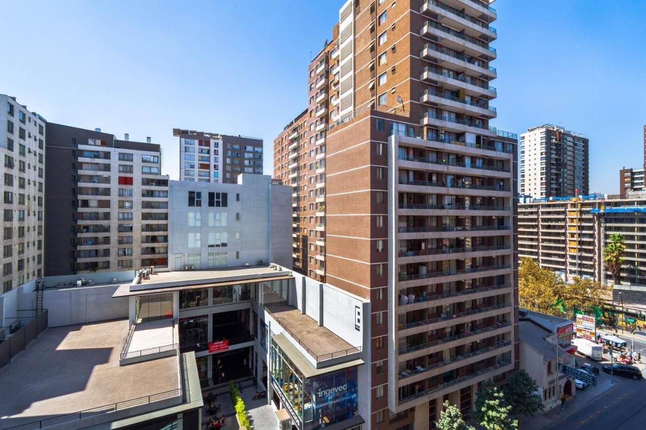Tribeca Twin Room - Studio With Pool, Wifi, Ac Santiago de Chile Exteriér fotografie