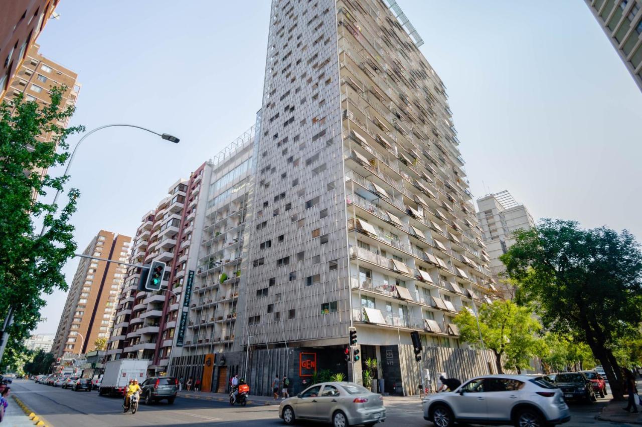 Tribeca Twin Room - Studio With Pool, Wifi, Ac Santiago de Chile Exteriér fotografie