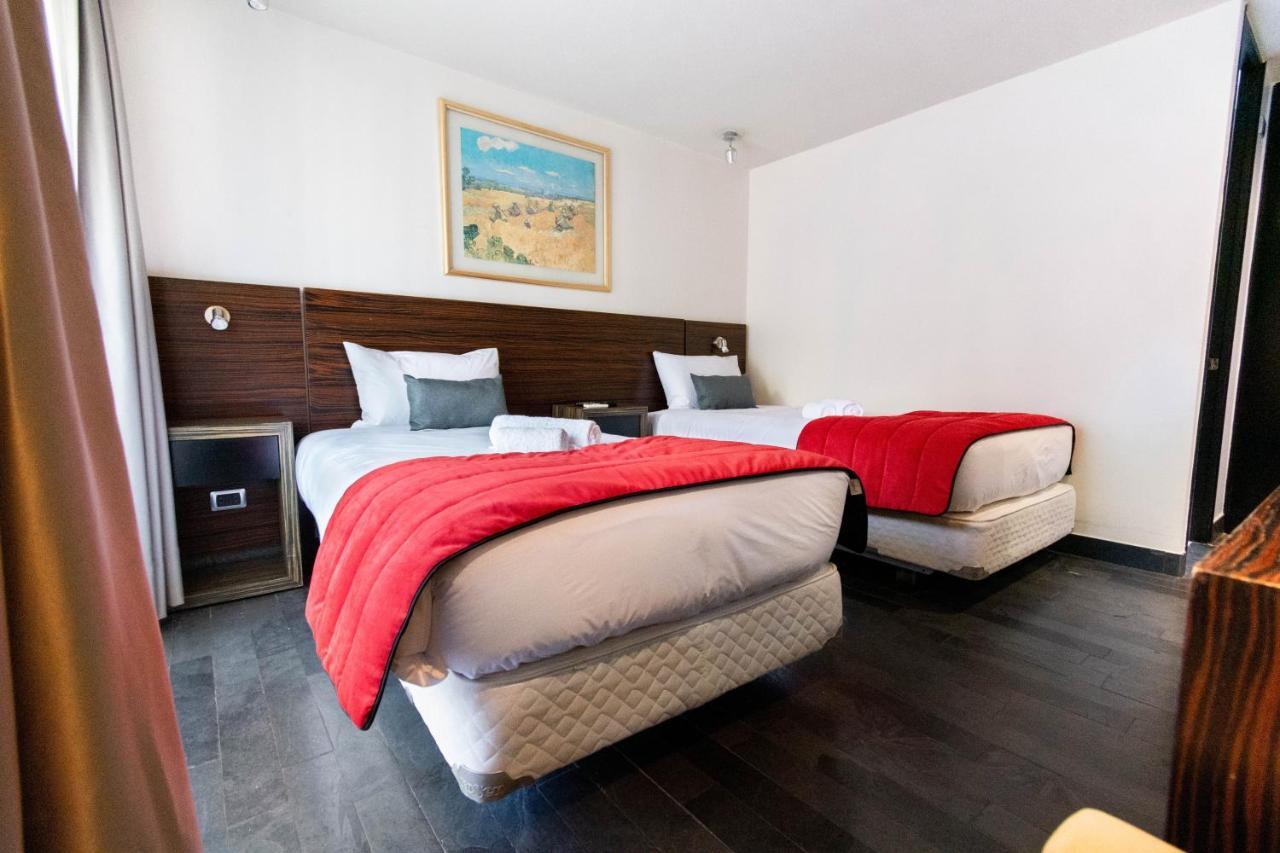 Tribeca Twin Room - Studio With Pool, Wifi, Ac Santiago de Chile Exteriér fotografie